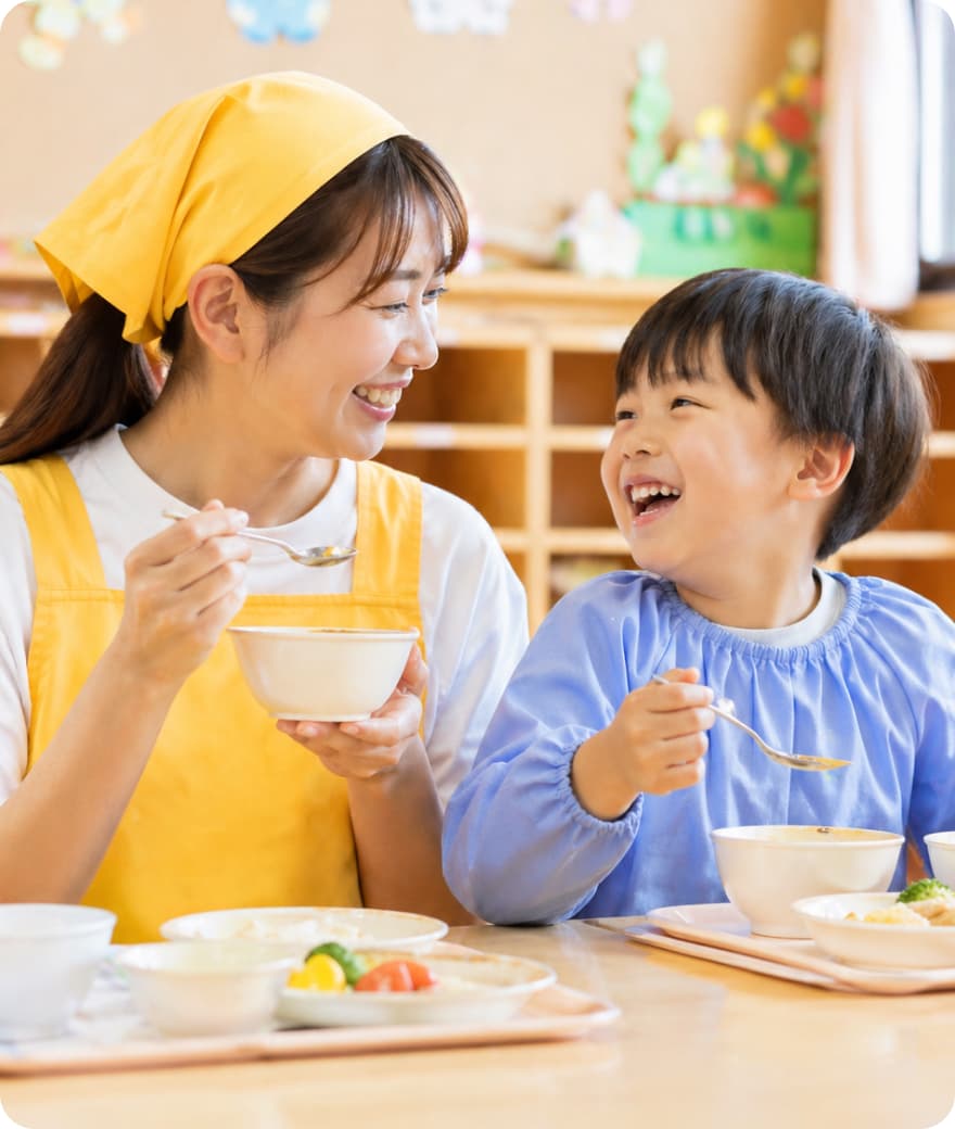 baby's fun! の給食サポート