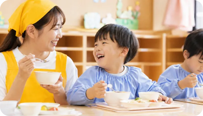 baby's fun! の給食サポート